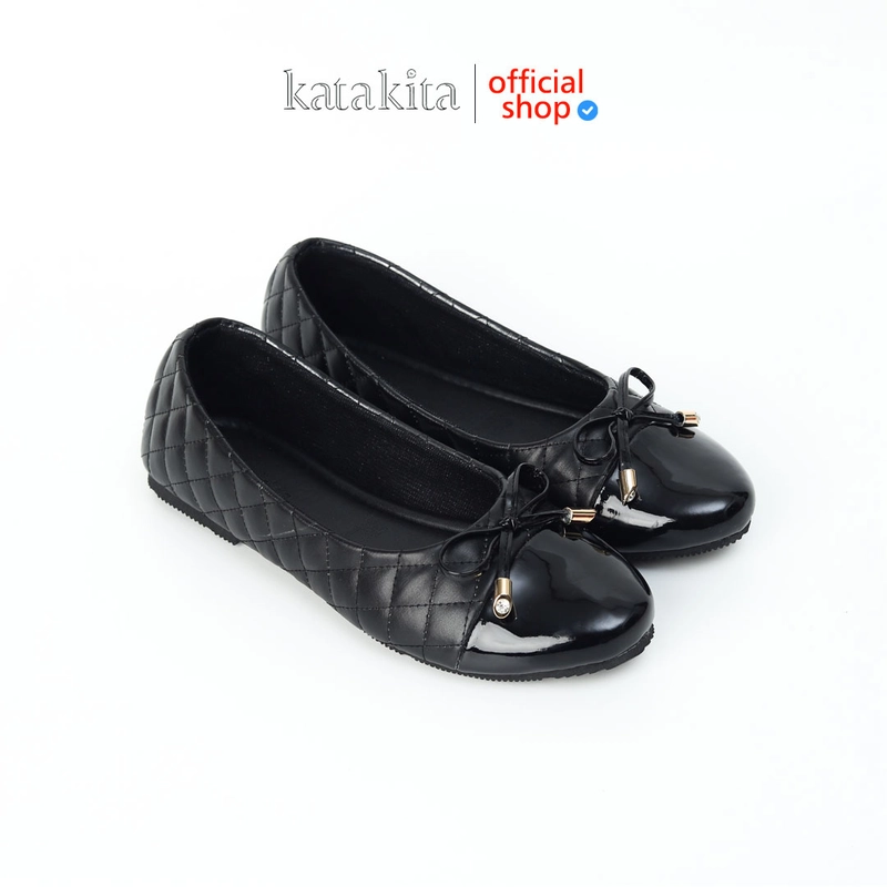 Product image Katakita - Katakita Lumpy Flatshoes Wanita Sepatu Flat Wanita 39 Black