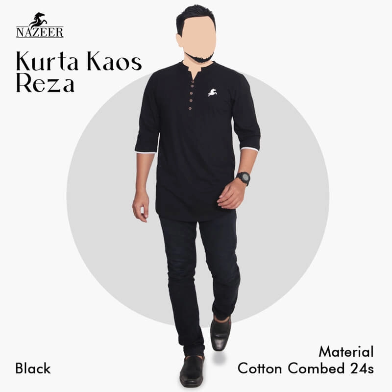 Product image Nazeer - Kurta Kaos Reza L Black