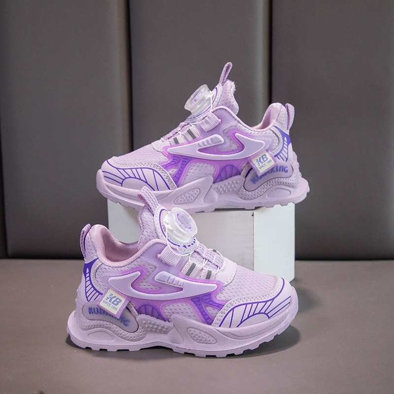 Product image Meonky Official - Sepatu Anak laki laki Perempuan Sneakers Lucu Kekinian Q - 50 Ringan Terbaru 26 Ungu