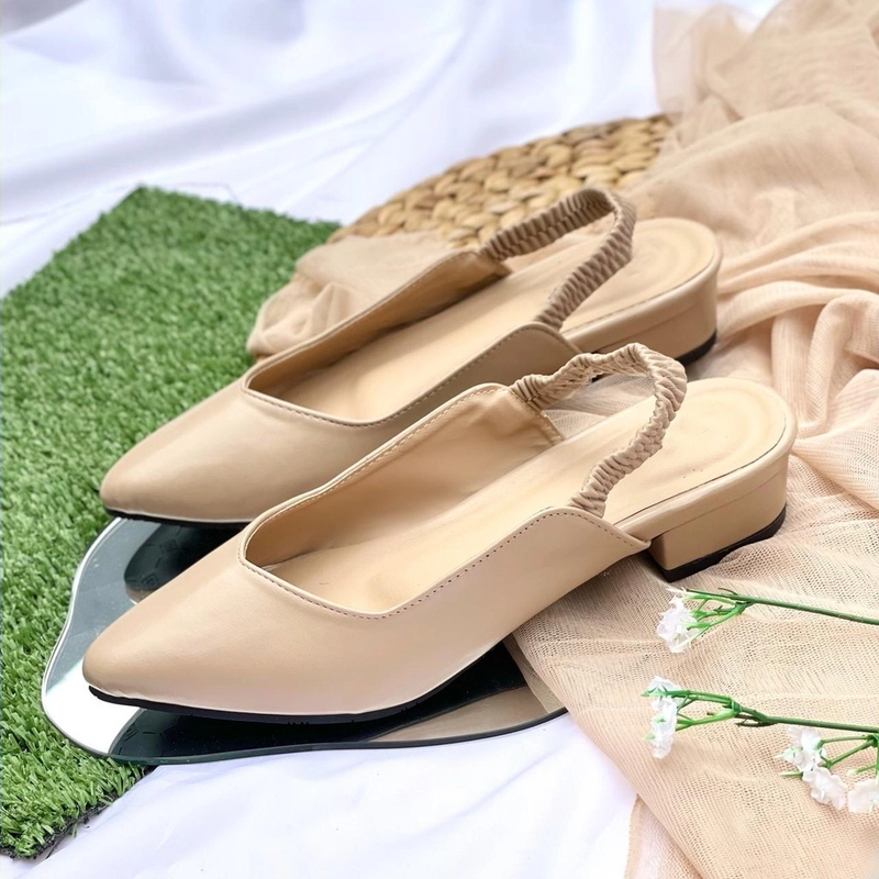 Product image Morin Heels Wanita 3cm Cream 36 Cream