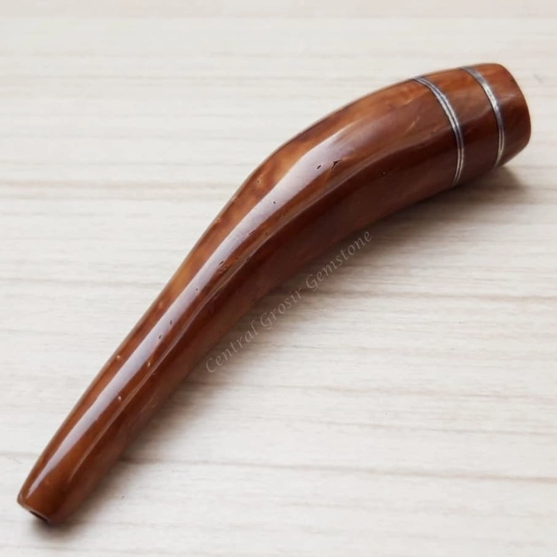 Product image CENTRAL GROSIR GEMSTONE - Pipa Kayu Kaukah Asli Instanbul Turki Di Jamin Original 1,4cm coklat
