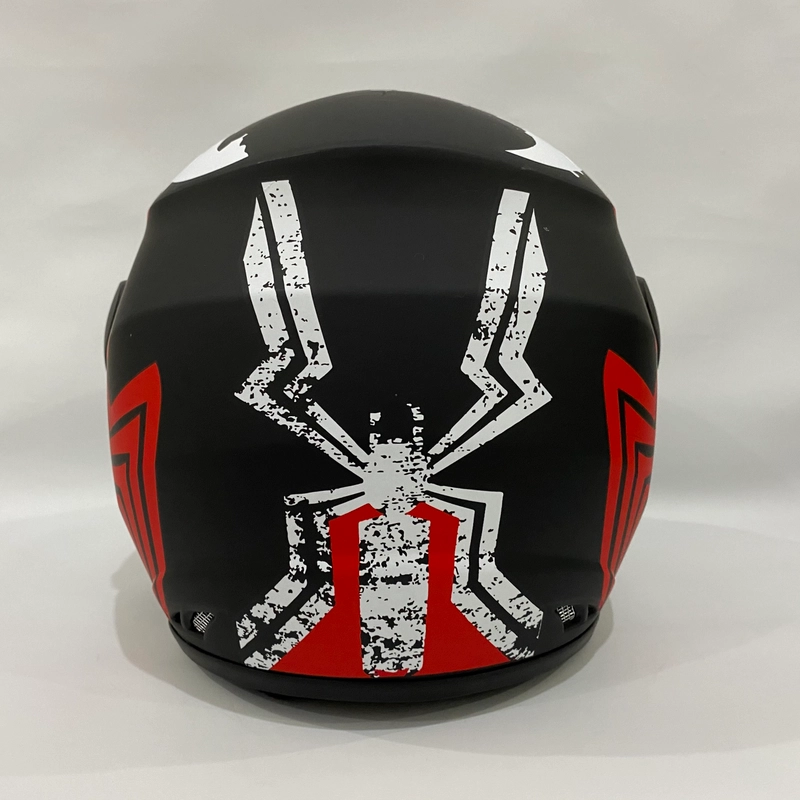 Product image Helm Nuvo Venom Merah Doff - Helm SNI - Helm Dewasa L Nuvo Venom Merah Doff