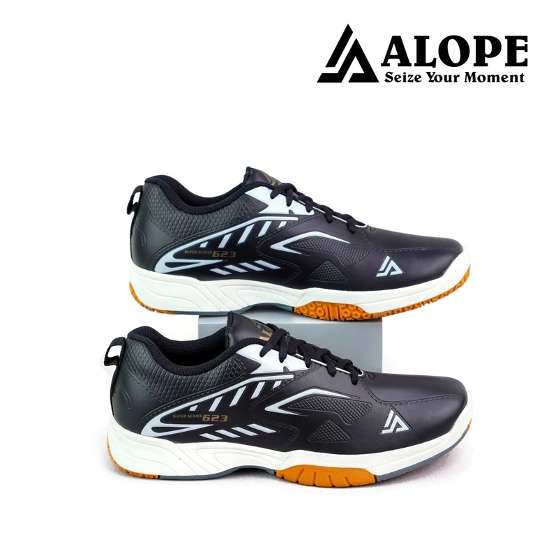 Product image ALOPE OFFICIAL - SEPATU ALOPE SNEAKERS ZONE SEPATU OLAHRAGA PRIA SIZE DEWASA READY 39 SAMPAI 43 39 HITAM
