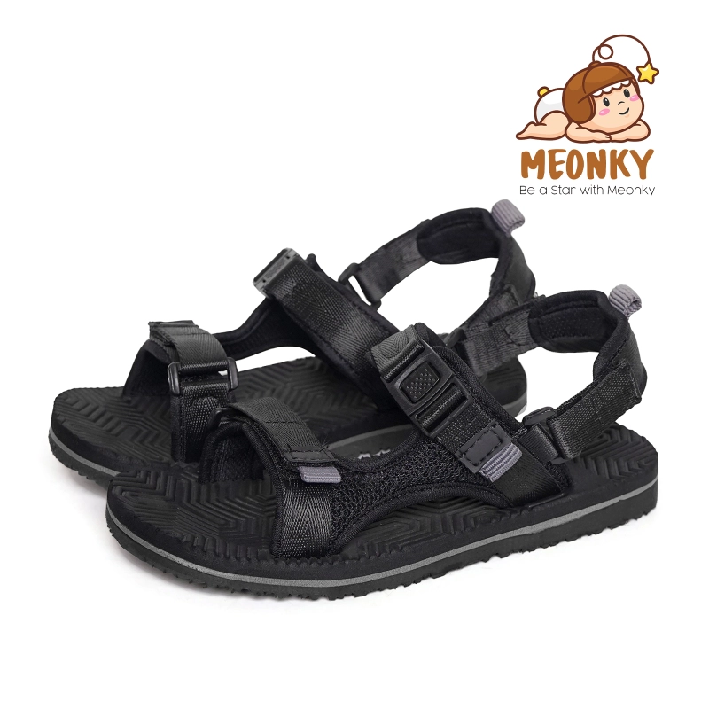 Product image Meonky Official - Sandal Anak Laki Laki Gunung japitTerbaru Meonky SB-13 Cocok Untuk Bermain Ringan 26 Hitam