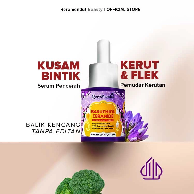 Product image Roro Mendut Skincare - Ceramide Bakuchiol skinpair oil serum 20ml Bakuchiol