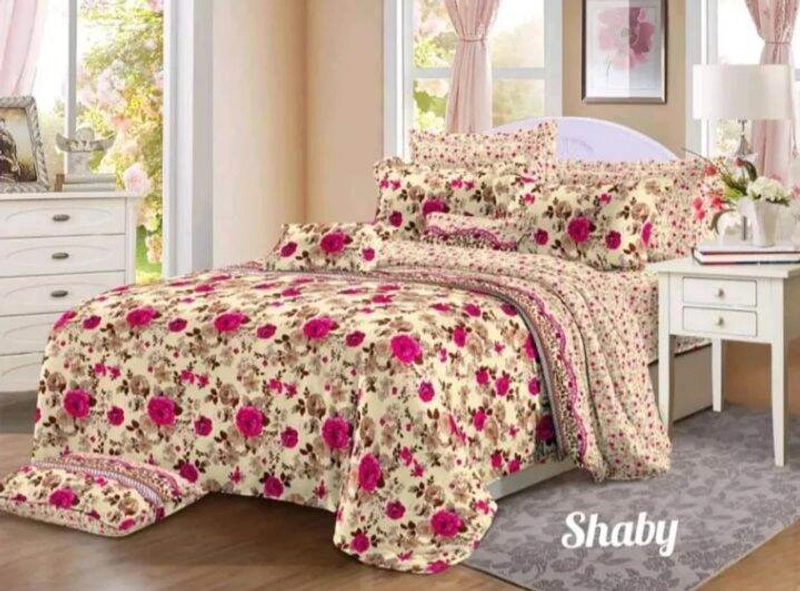 Product image SPRE TERMURAH BUNGA SHABY 160X200 BUNGA SHABY