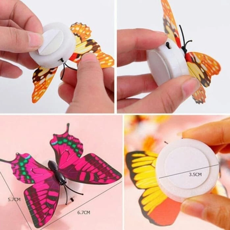 Product image V Lights - Lampu Hias Kupu-Kupu LED lampu kamar Tidur A256 RANDOM
