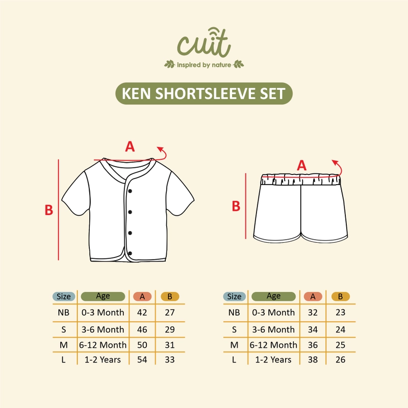 Product image CHARACTER 2 - Ken Shortsleeve Set M Morning Jungle