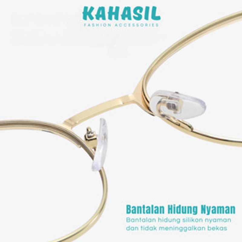 Product image KAHASIL - Kacamata Hitam Photocromic Anti Radiasi Fashion Wanita Kotak PTC002 HITAM all variant