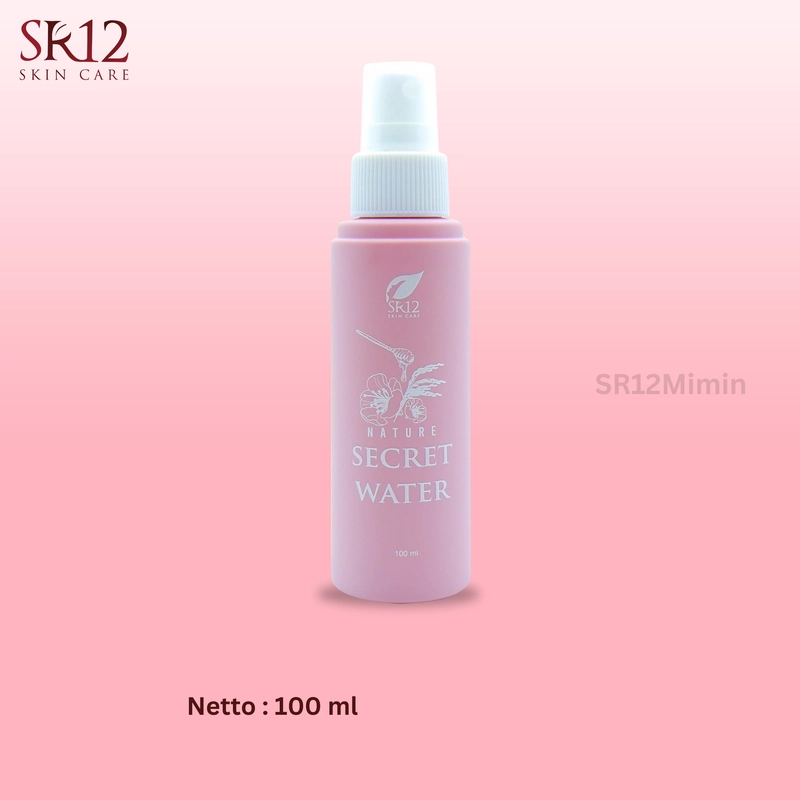 Product image SR12 Nature Secret Water Face Spray Makeup Tahan Lama Jerawat Mengering 60 ml Secret Water