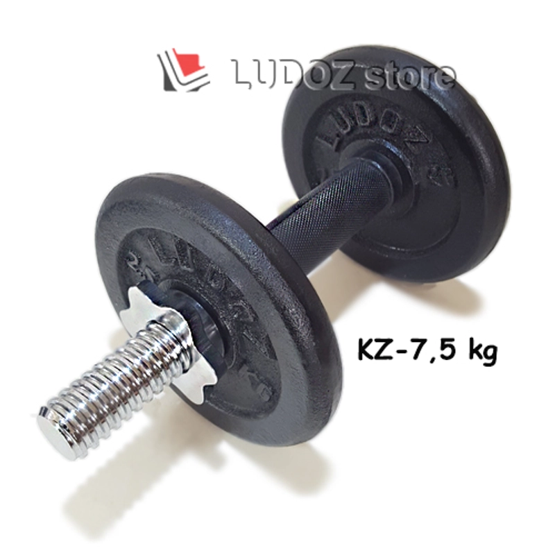 Product image LUDOZ Store - Dumbell paket Set KZ 7 1/2 kg rubber stick KETTLER olahraga karet barbel stik barbell LUDOZ 7600 Alternative-1