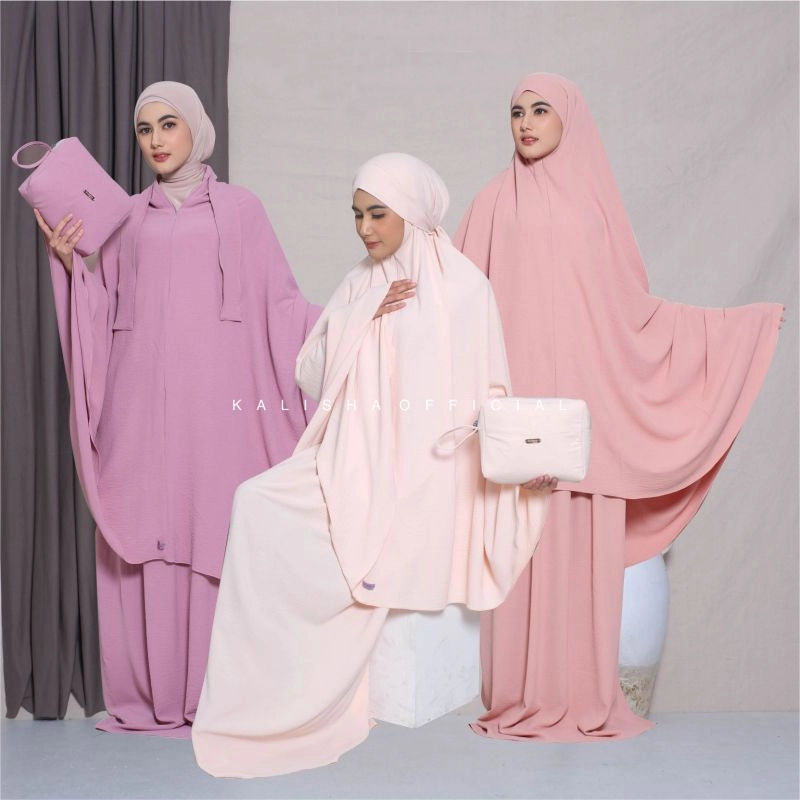 Product image Kalisha official - Paket Usaha 50pcs Mukena Azzahra 50000 Mix