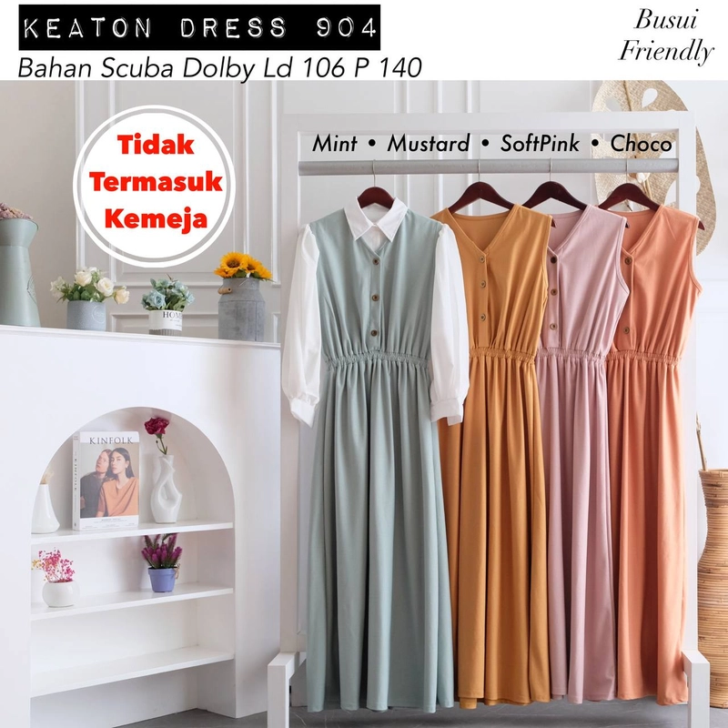 Product image Halika - Dress Outer Mustard Keaton LD 106 Mustard