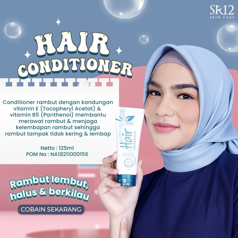 Product image SR12 Hair Conditioner Merawat Rambut Sehat Lembut Dan Mudah Diantur 125 ml With Parfum