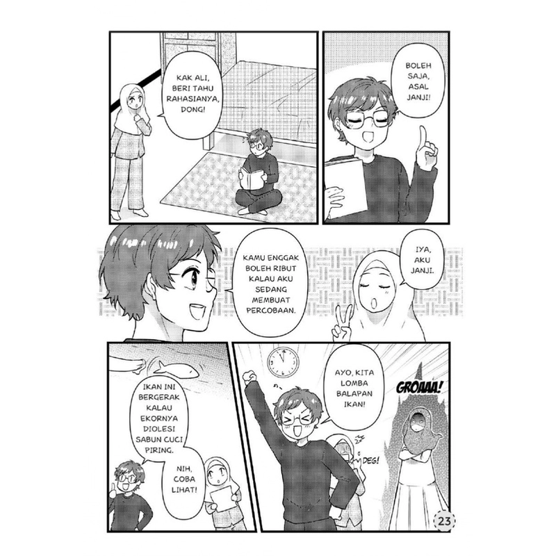 Product image Gema Insani - KOMIK BAIK JAGO SAINS HAFAL QURAN BISA 14 x 20 cm SC
