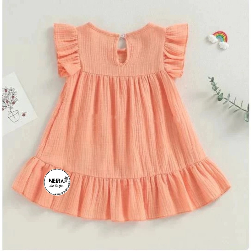 Product image Neira - Dress Anak Eggys usia 0-7 tahun tulis ukuran diNOTE Salem