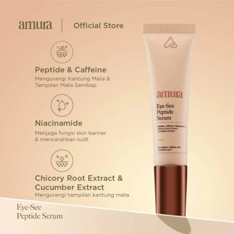 Product image Reglow skincare - AMURA Aye See Peptide Serum / Amura Eye Serum 10 krim