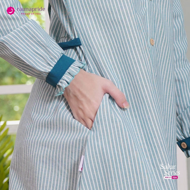 Product image RAUNAPRIDE OFFICIAL - GAMIS REMAJA 37 - RGR 37 10 Hijau