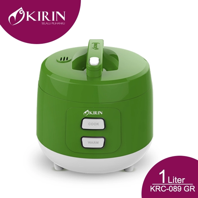 Product image Kirin - Rice Cooker 089 1 Liter krc 089 28 x 27 x 27 cm Green 