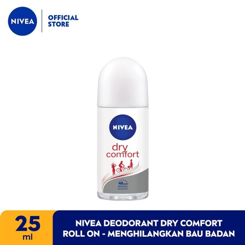 Product image Nivea - NDEO Roll On Dry Comfort 50ml Putih