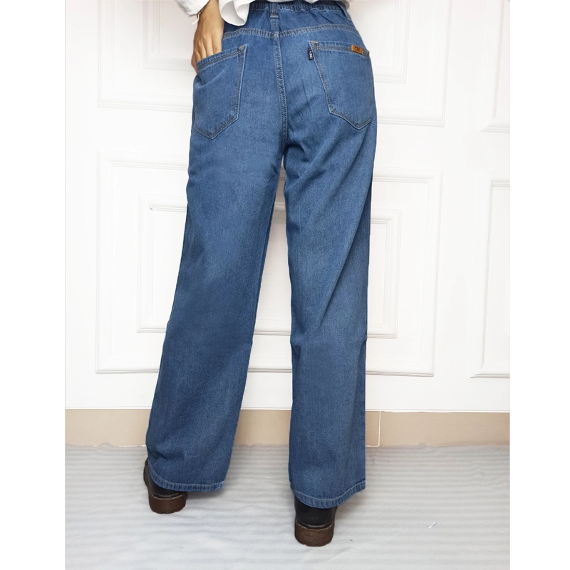 Product image MKY Clothing - KULOT JEANS HIGHWAIST BIRU S (26) MGTH26-BLU Biru