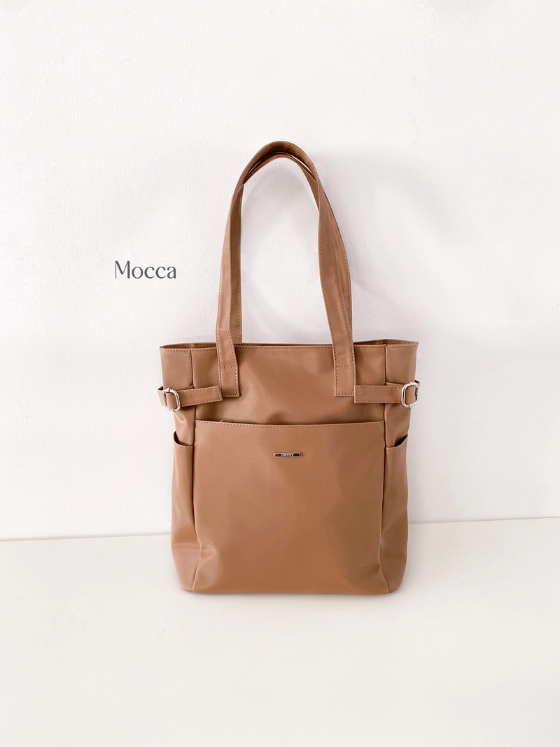 Product image Tweelyforbag - Laura Totebag - Tweelyforbag - Tas Totebag Wanita - Tas Wanita 400 gram Moca