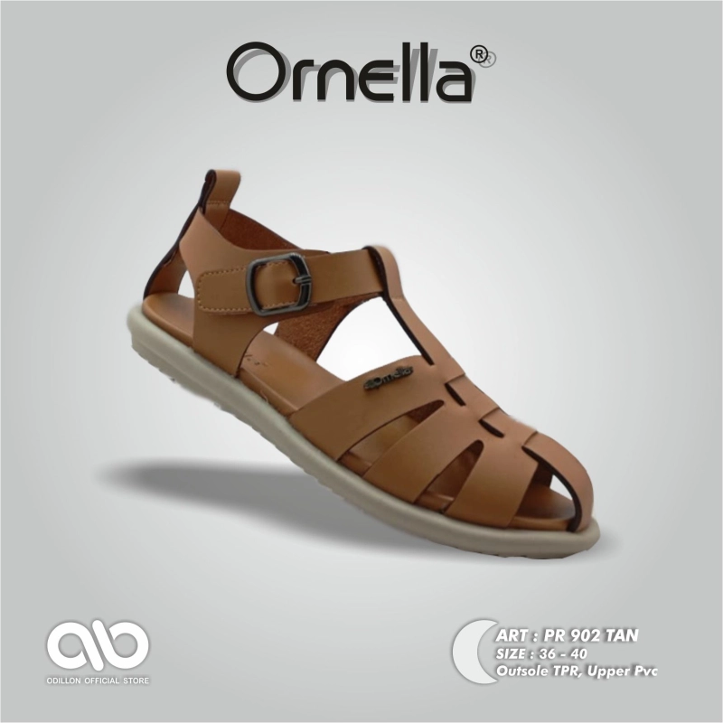 Product image Odillon - Ornella - PR 902 / Sepatu Sandal Wanita Casual 40 TAN
