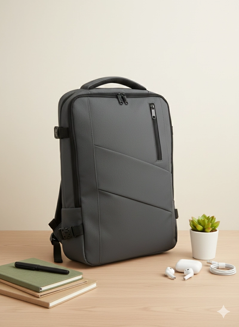 Product image Tas Ransel WEGNER Tas Punggung Backpack Pria Waterproof Tas Laptop Laki-Laki Sekolah dan Kerja Big Hitam