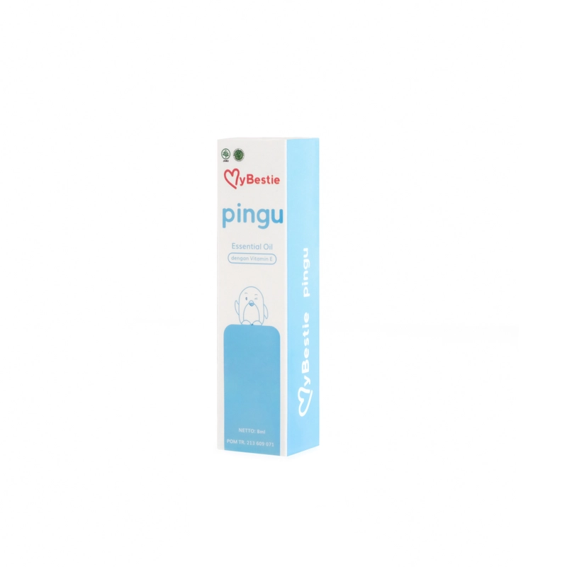 Product image MyBestie Official - MyBestie Pingu - Essential Oil Pereda Batuk Pilek Bayi 8 ml pingu