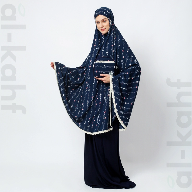 Product image Al Kahf - Mukena Dewasa 2in1 Katun Rayon Motif Jumbo JUMBO RYP001