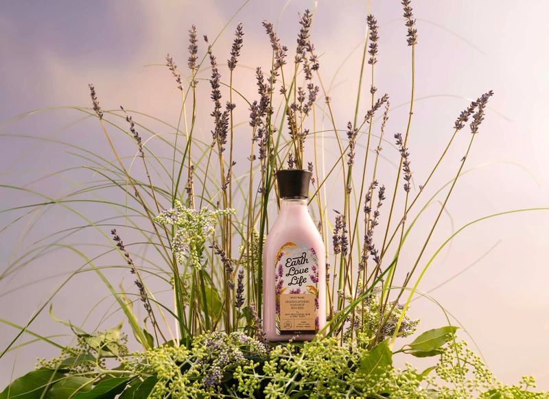 Product image SUPLAI SHOP - Sabun Mandi Cair Earth Love Live Body Wash 60 ml Lavender