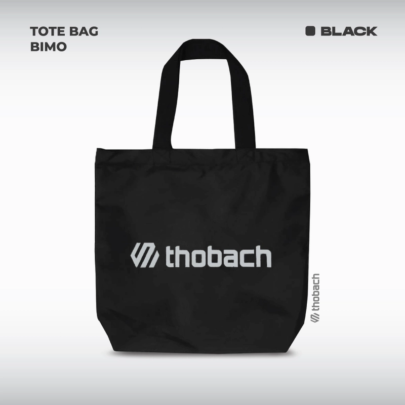 Product image Thobach official - THOBACH Tote Bag Anti Air Waterproof LOGO 2 WARNA BLACK