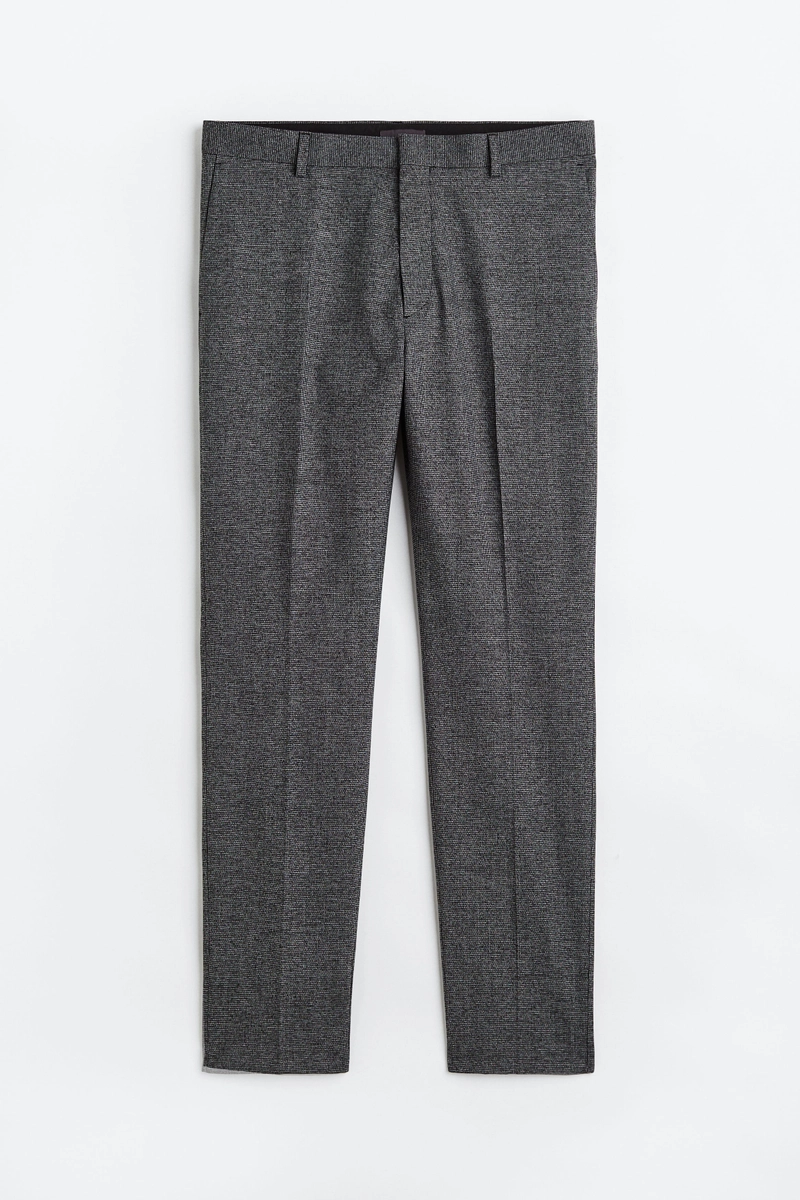 Product image MALLVOSE - Celana Pria Formal Panjang Daark Grey Premium Quality 27 Abu tua