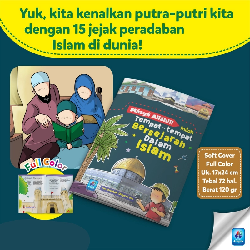 Product image Tempat-tempat Bersejarah Dalam Islam SC Soft Cover