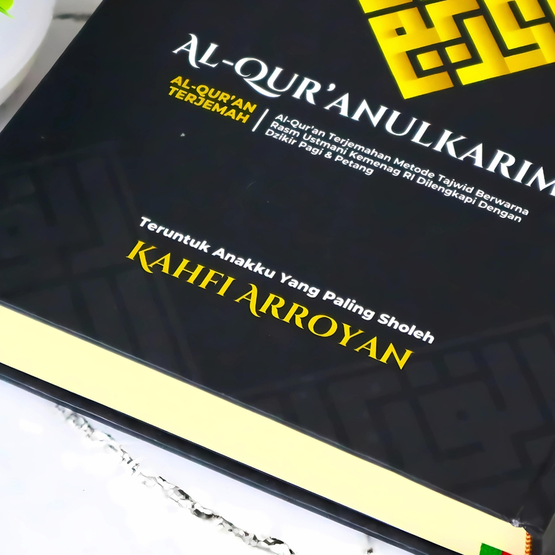 Product image Gema Risalah - Alquran Custom Nama A5 Utsmani 15x21cm QPP Tahan 100tahun Terjemah Kids