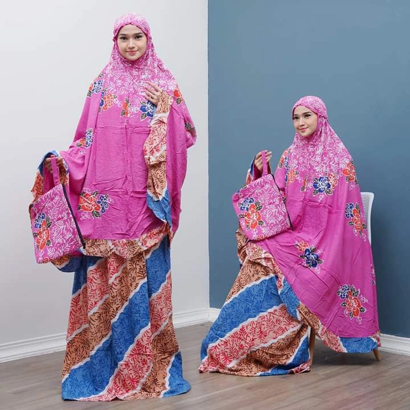 Product image Batik Ayodha - MUKENA CAP BARPINDO PASTEL ALLSIZE Allsize A