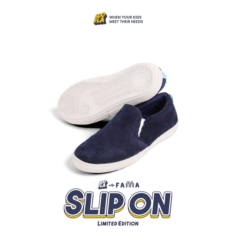 Product image Hoofla - Sepatu Slip On 31 Navy