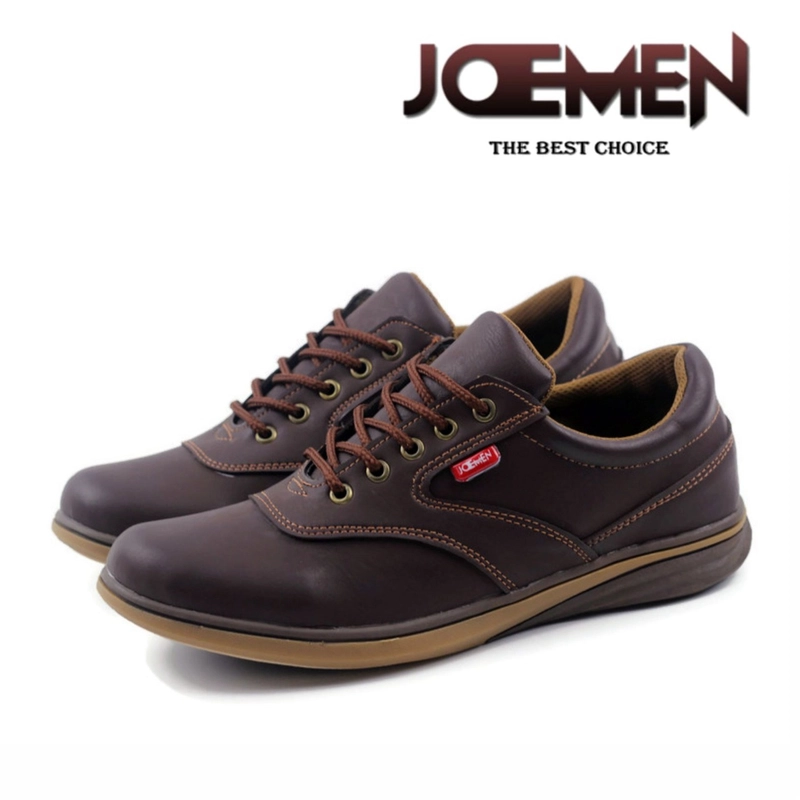 Product image ALOPE OFFICIAL - SEPATU JOEMEN J 35 SEPATU PRIA KULIT SIZE READY 39 SAMPAI 40 39 COKLAT TUA