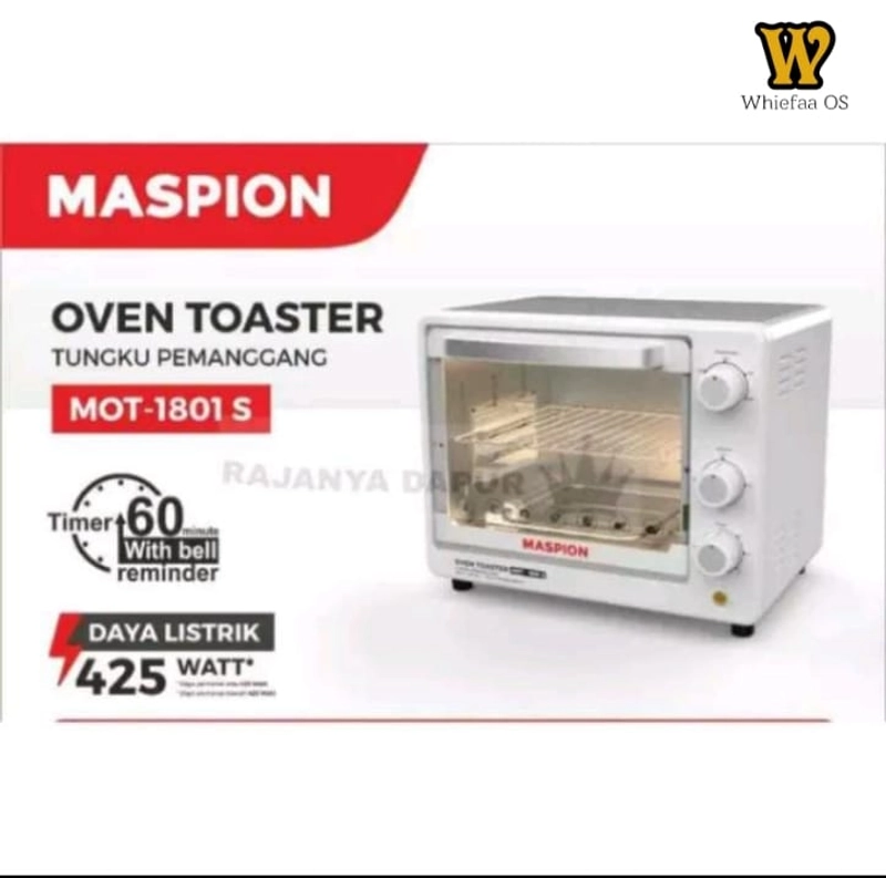 Product image Whiefaa OS - MASPION MOT-1801S OVEN TOASTER 18 LITER 18 LITER MOT-1801S