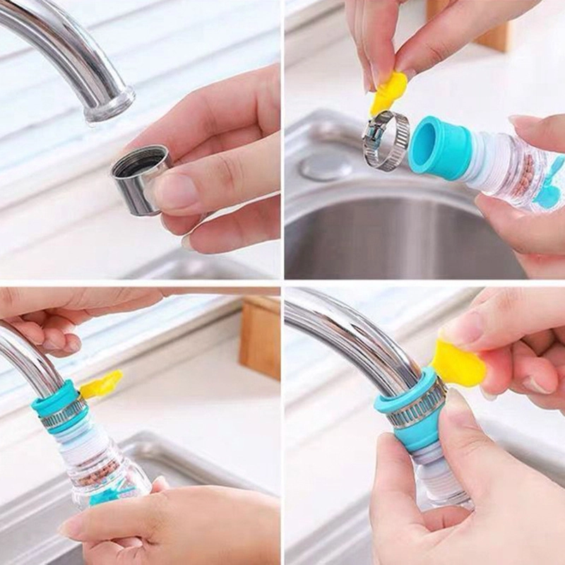 Product image KAHASIL - Sambungan Filter Saringan Penyaring Keran Kran Air Flexible 360 Derajat KMJ003 KMJ003 RANDOM
