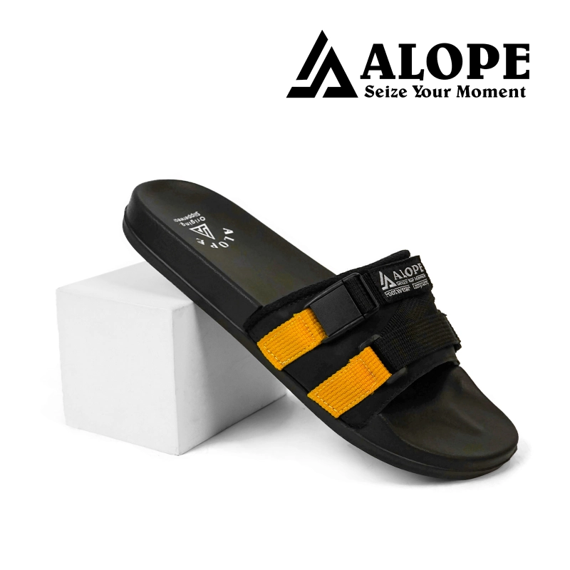 Product image ALOPE OFFICIAL - ALOPE - SANDAL SELOP PAOLLO ANTI SLIP 39 HITAM