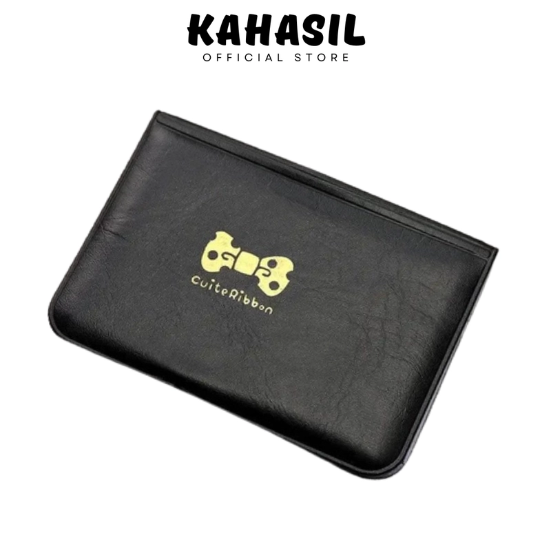 Product image KAHASIL - Dompet Kartu Mini Wanita Kecil Lucu Card Holder 12 Slot KHDP11 all variant HITAM