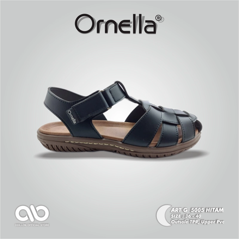 Product image Odillon - Ornella - G 5005 / Sepatu Sandal Wanita Casual 36 BLACK
