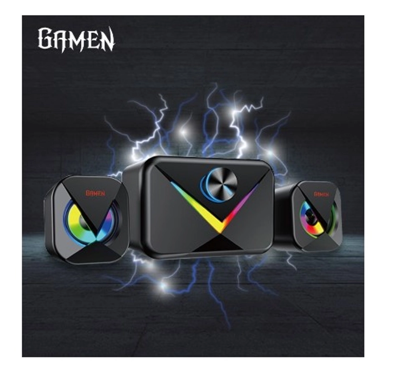 Product image UTAMAMEGA - Speaker Gamen Multimedia Gaming GS10 Subwoofer with RGB Lights Type GS10