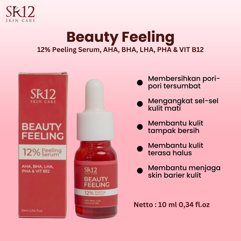 Product image SR12 Indonesia - SR12 Beauty Feeling Peeling Serum peeling serum 10 ml