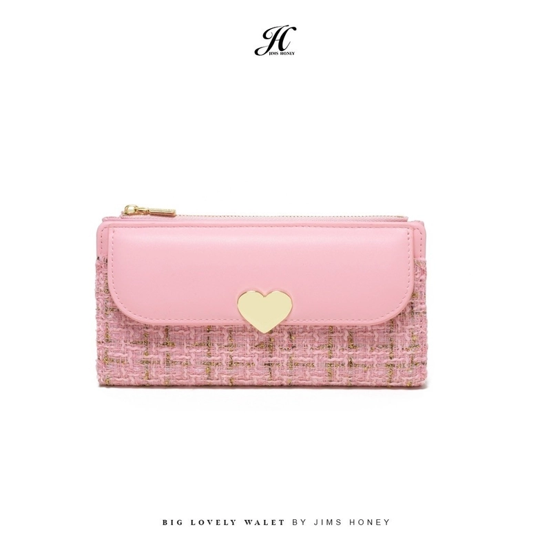 Product image JIMSHONEY SUKABUMI - Big Lovely Wallet - Dompet Panjang Wanita JH 523 PINK