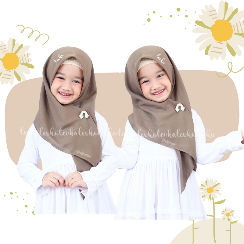 Product image Leika - Leika - VOAL ANAK 80X80 CM KERUDUNG SEGIEMPAT SUPERFINE 6-8tahun 80 X 80CM 1