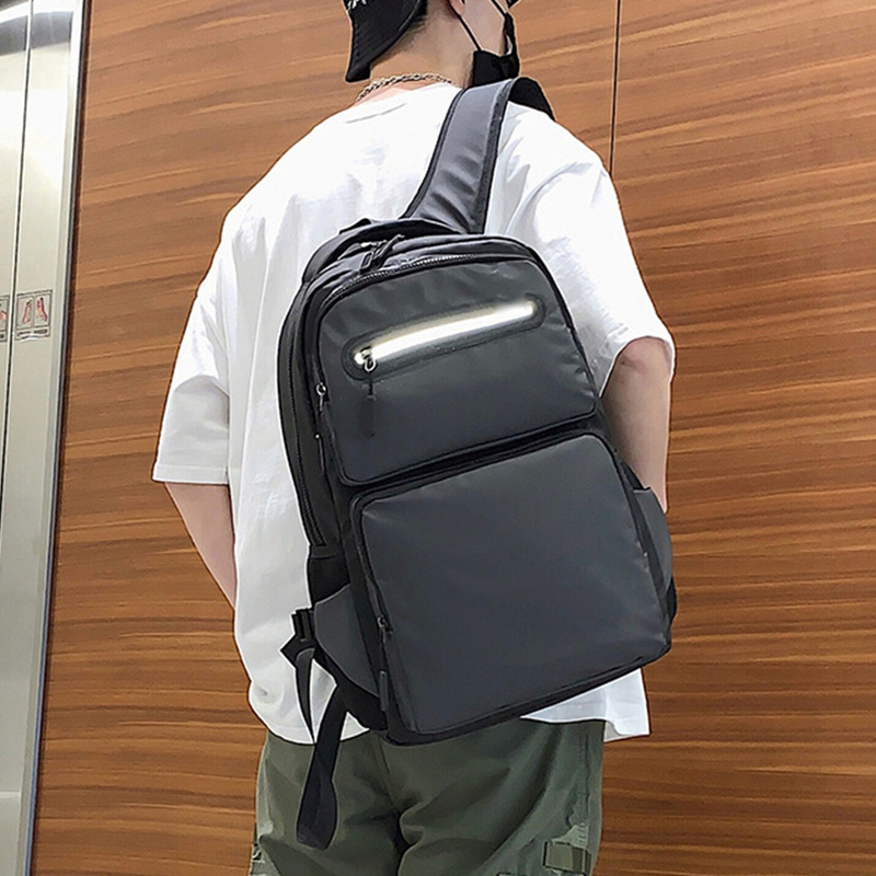 Product image Tas Ransel Backpack Pria RHAOSHUAI Waterproof Tas Laptop Laki-Laki Sekolah dan Kerja Big Hitam
