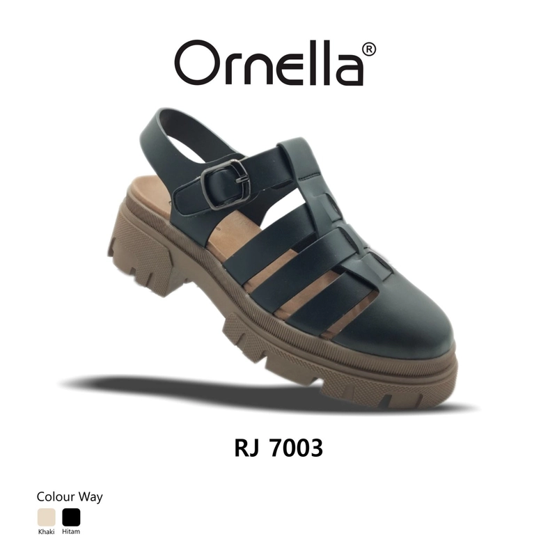 Product image Odillon - Ornella - RJ 7003 / Sepatu Sandal Wanita Casual 36 BLACK