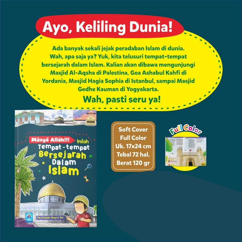 Product image Tempat-tempat Bersejarah Dalam Islam SC Soft Cover
